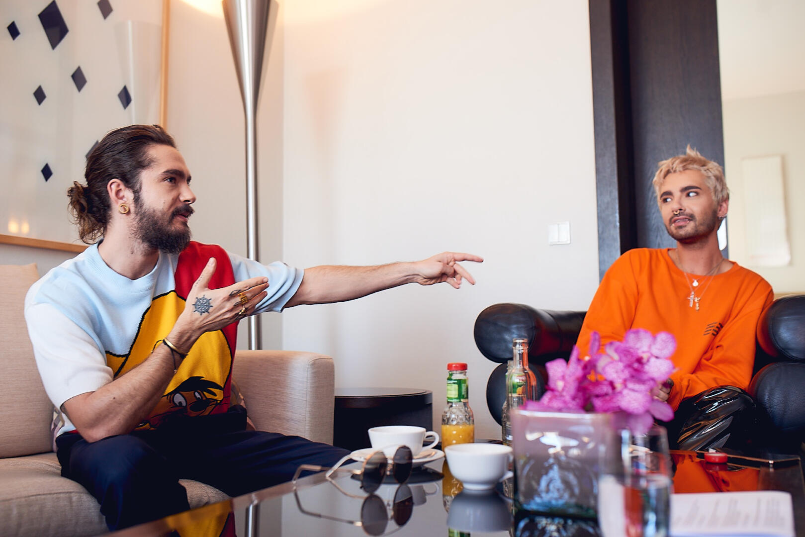 Tokio Hotel im NOIZZ-Interview, Interview Fotos